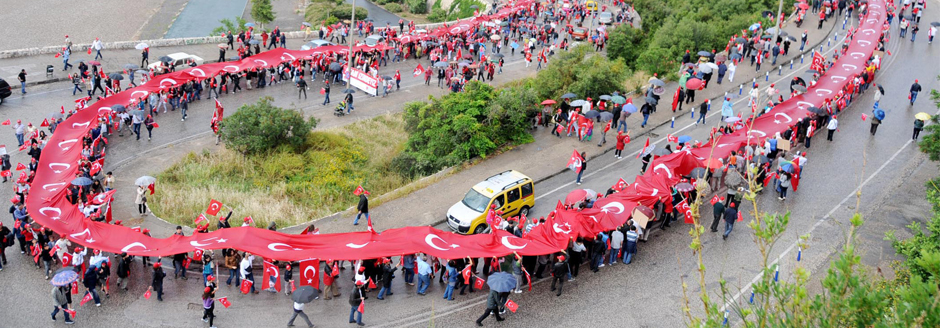 Antalya’da Cumhuriyet Coşkusu