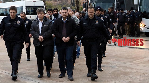 ANTALYA'DA FETÖ'DEN 43 KİŞİ ADLİYEDE