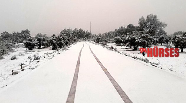 ANTALYA'DA KAR SÜRPRİZİ