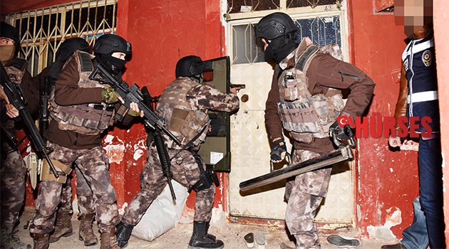 ANTALYA'DA ŞAFAK OPERASYONU