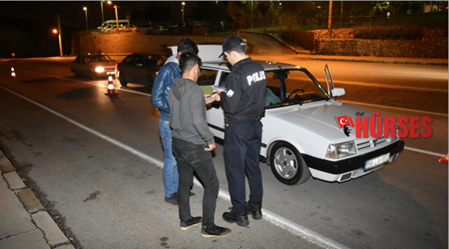 Antalya'da trafik ve  asayiş uygulaması