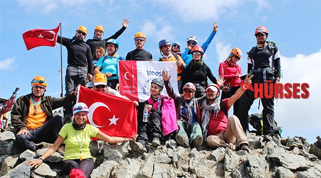ANTALYALI DAĞCILAR  KAÇKAR'A TIRMANACAK
