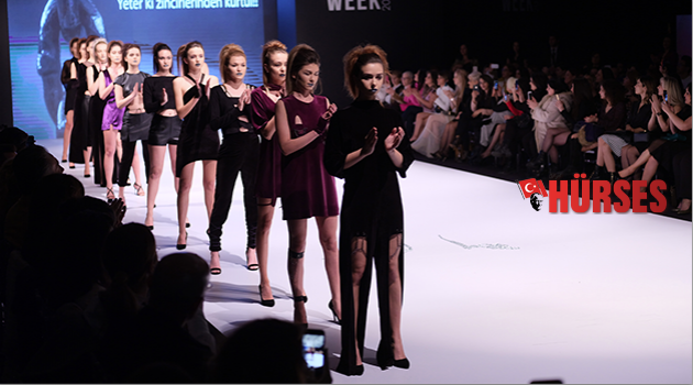 Antalyalı mankenler moda şovunda