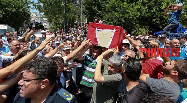 ANTALYALI ŞEHİT POLİS GÖZYAŞLARIYLA UĞURLANDI