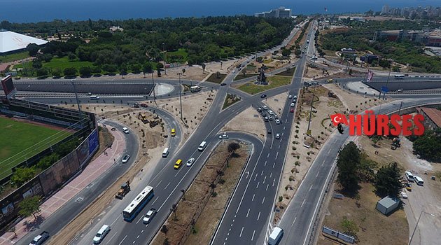 Antalyaspor Kavşağı trafiğe açıldı