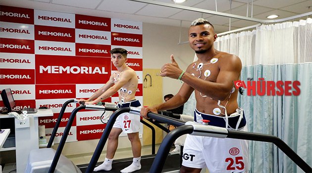 ANTALYASPOR SAĞLIK KONTROLÜNDEN GEÇİYOR