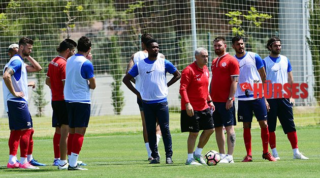 ANTALYASPOR ŞUT ÇALIŞTI