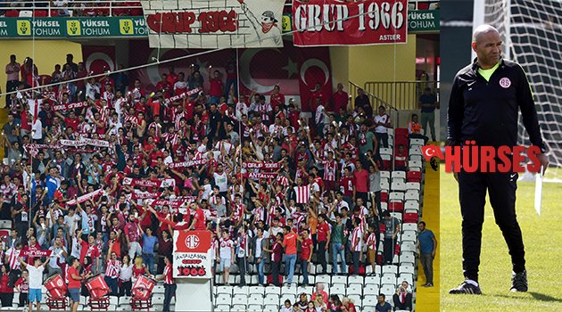 ANTALYASPOR TARAFTARI MORAİSİ İSTEMİYOR