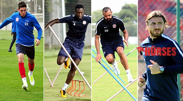 Antalyaspor'da 4 eksik