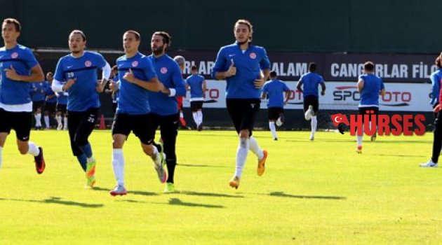 ANTALYASPOR'DA ETO'OSUZ ANTREMAN