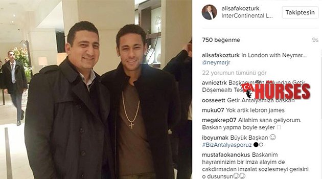 ANTALYASPOR'DA NEYMAR HEYECANI