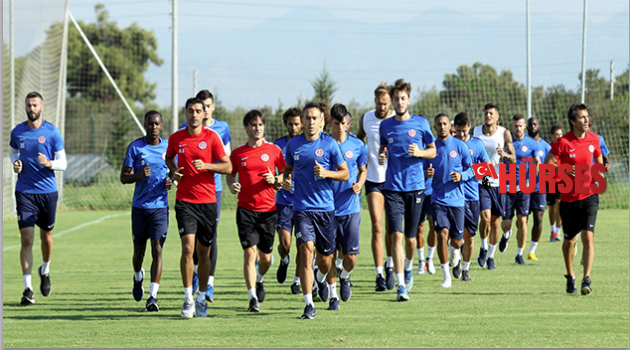 Antalyaspor'da rejenerasyon idmanı