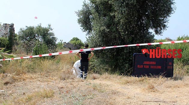 Antik kent yolunda ceset bulundu