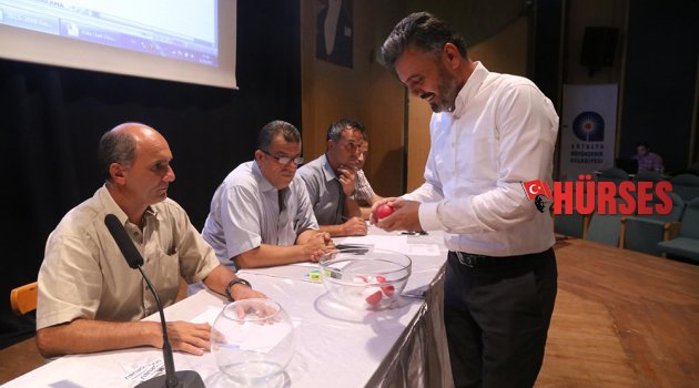 ASKF'DE KUPA ve KURA HEYECANI