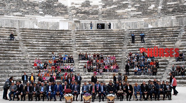ATATÜRK'ÜN ASPENDOS'A GELİŞİ KUTLANDI