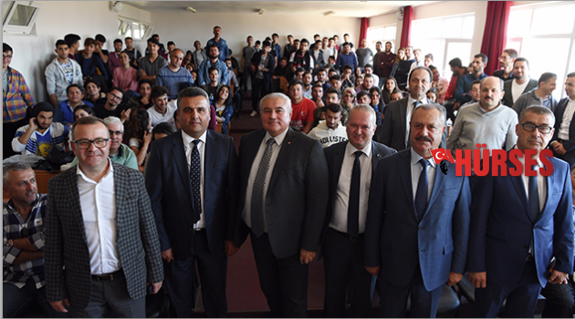 ATSO Başkanı Çetin gençlerle