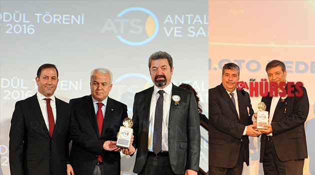 ATSO'NUN GELENEKSEL ÖDÜLLERİ SAHİPLERİNİ BULDU