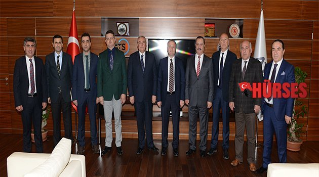 AÜ VEKİL REKTÖR'Ü ÜNAL'DAN ATSO ZİYARETİ