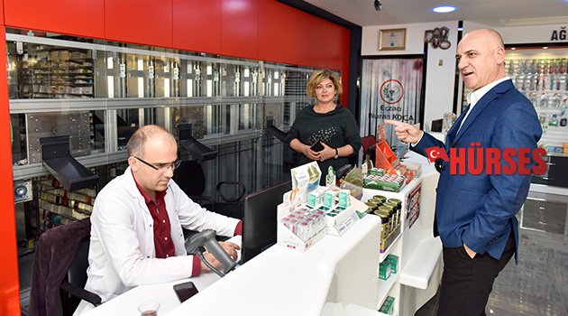 Bahar, robotik eczaneyi inceledi