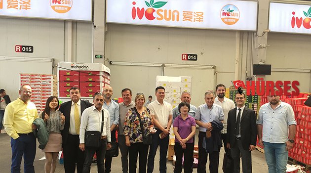 BAİB, ÇİNLİLERE TÜRK KİRAZINI TANITTI