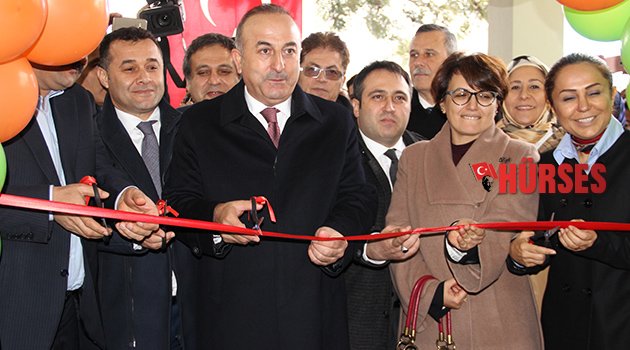 BAKAN ÇAVUŞOĞLU AÇILIŞ YAPTI