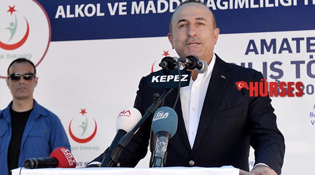 BAKAN ÇAVUŞOĞLU AMATEM'İ AÇTI