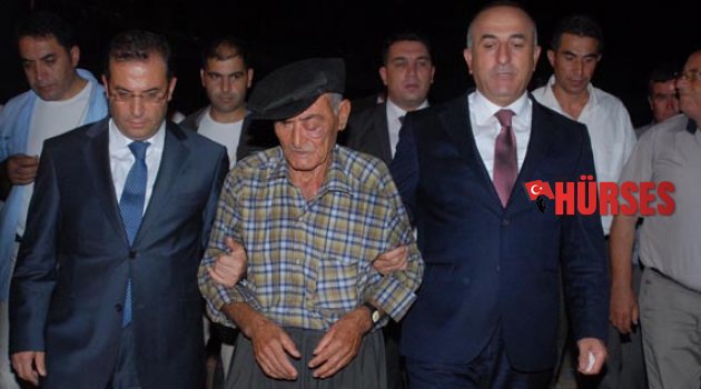 BAKAN ÇAVUŞOĞLU, DEDEYE SAHİP ÇIKTI