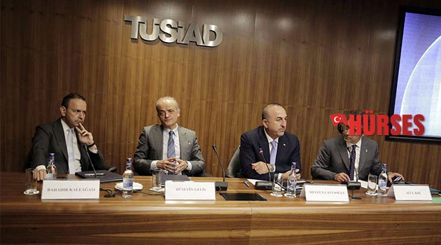 Bakan Çavuşoğlu TÜSİAD’ı ziyaret etti