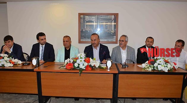 Bakan Çavuşoğlu'ndan MATSO’ya ziyaret