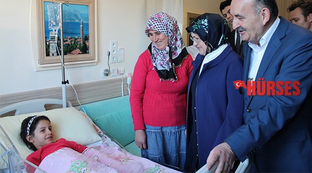 BAKAN, HASTANENİN AÇILIŞINA KATILDI