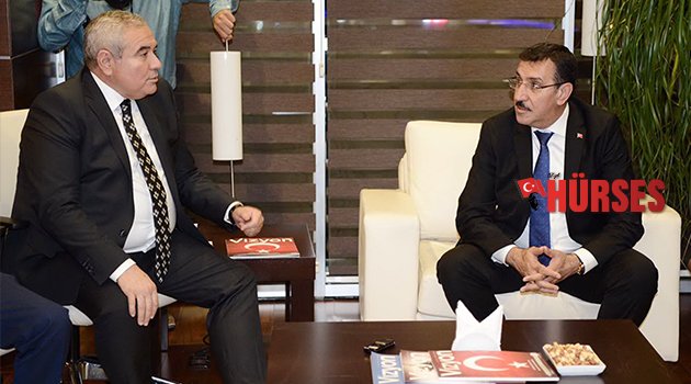 BAKAN TÜFENKCİ'DEN ATSO'YA ZİYARET