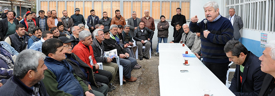 Başkan Akaydın, ‘köylerde Yaşamı Mutlu Hale Getireceğiz’