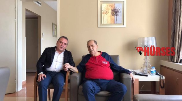 BAŞKAN BÖCEK’TEN AHDİ VEFA ZİYARETİ