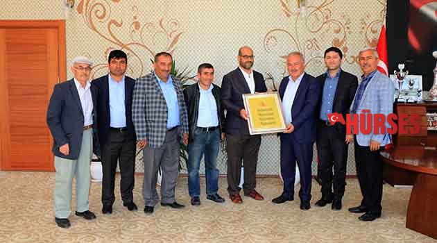 BAŞKAN ŞAHİN’E DESTEK TEŞEKKÜRÜ