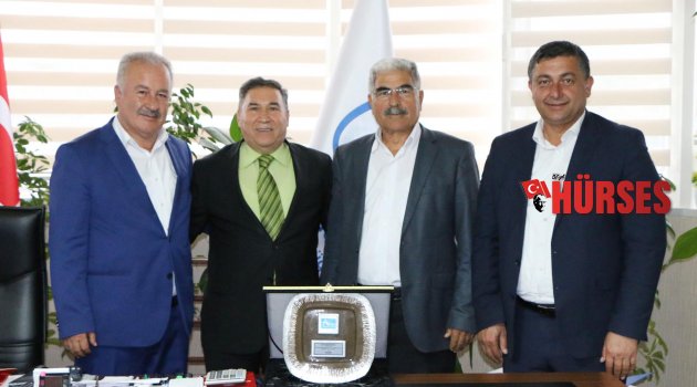 BAŞKAN ŞAHİN'DEN TEŞEKKÜR ZİYARETİ