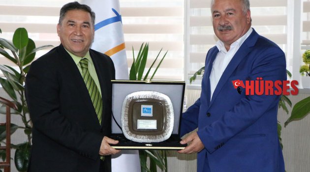 BAŞKAN ŞAHİN'DEN TEŞEKKÜR ZİYARETİ