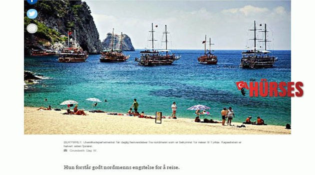 BAŞKAN TÜREL, NORVEÇ BASININDA