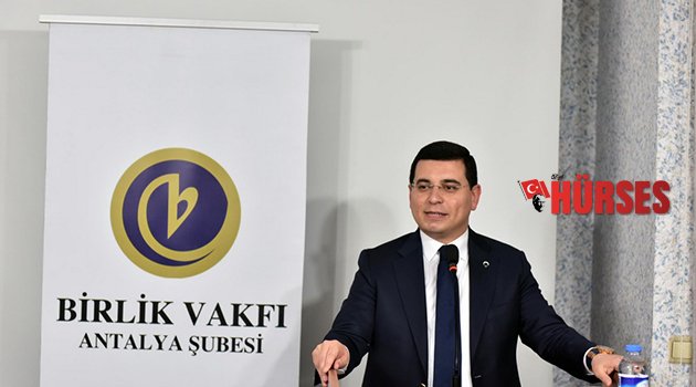 BAŞKAN TÜTÜNCÜ BİRLİK VAKFI’NDA