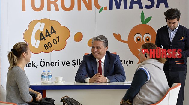 BAŞKAN UYSAL VATANDAŞLARI DİNLEDİ