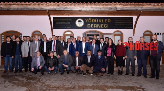 BAŞKAN UYSAL YÖRÜKLERLE BULUŞTU