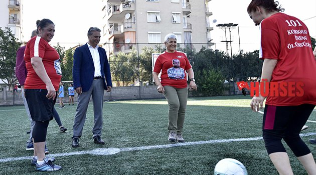 BAŞLAMA VURUŞU BAŞKAN UYSAL'DAN