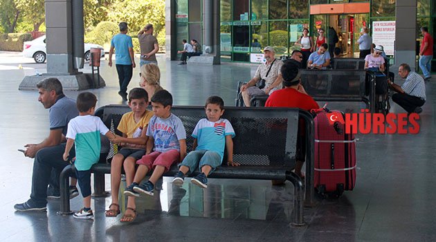 Bayramı öncesi  otobüs bileti telaşı