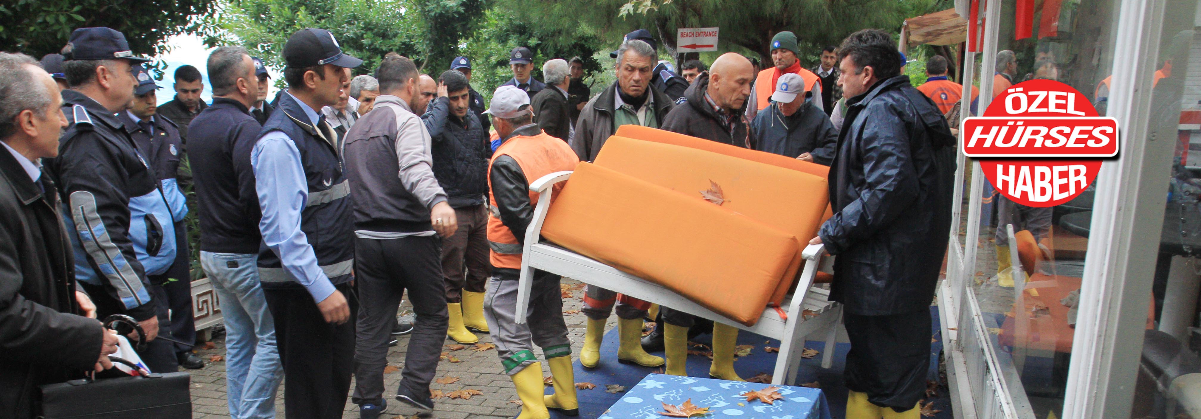 Beach Park Boşaltılıyor