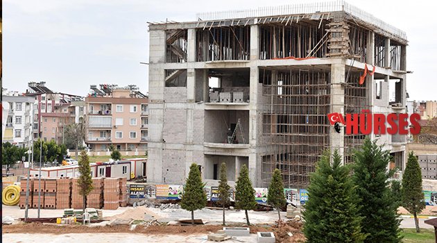 BELEDİYE SAĞLIK MERKEZİ YÜKSELİYOR