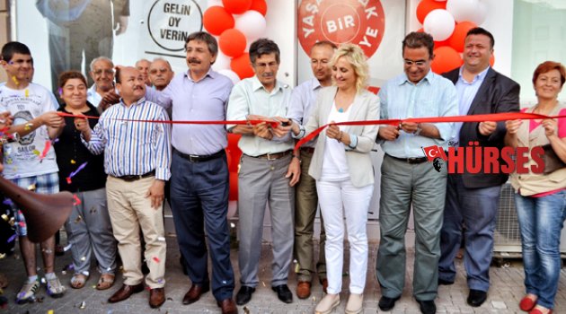 BUDAK'A SEÇİM OFİSİ SÜRPRİZİ