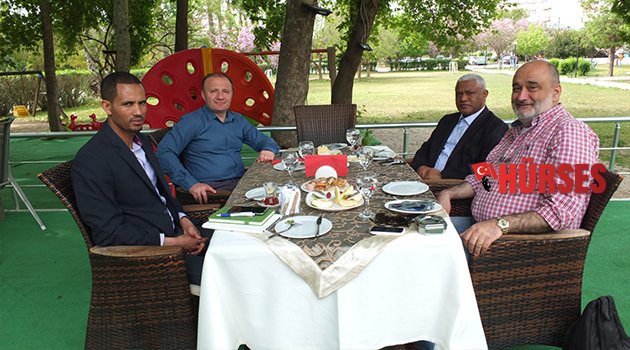 BÜYÜKELÇİ WORKNEH’DEN REKTÖR ÜNAL’A ZİYARET