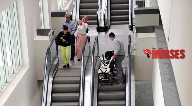 BÜYÜKŞEHİR BELEDİYESİ YENİ BİNASINDA