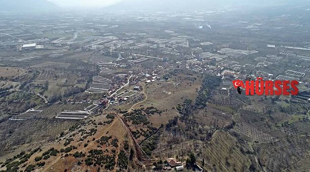Büyükşehir’den Elmalı tarımına destek