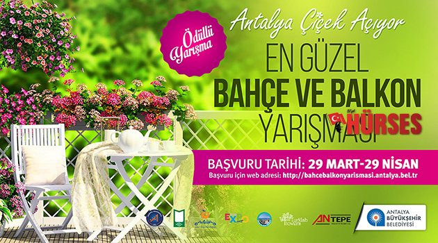 BÜYÜKŞEHİR EN GÜZEL BAHÇEYİ SEÇİYOR