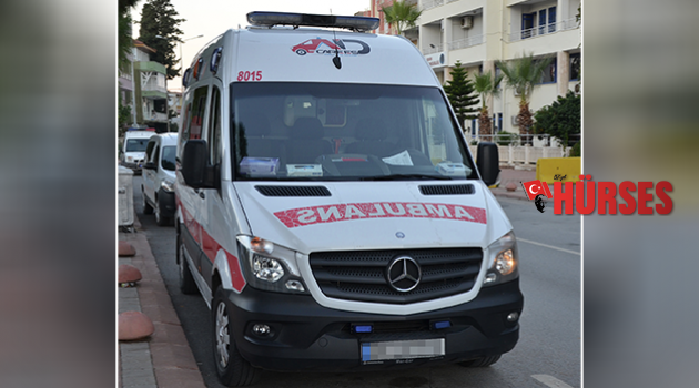 Çaldığı ambulansla Serik'te yakalandı